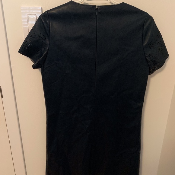 Zara Basics Faux-Leather Dress - Picture 2 of 3